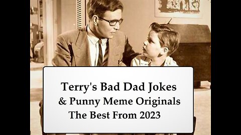 Terry's Bad Dad Jokes & Punny Meme Originals Best of 2023