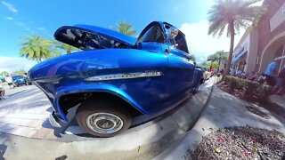 1955 Chevy 3100 Pickup - Promenade at Sunset Walk - Kissimmee, Florida #chevytrucks #insta360