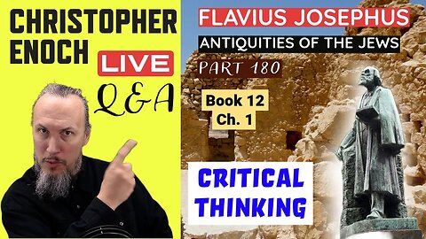 LIVE Bible Q&A | Critical Thinking | Josephus on Jesus