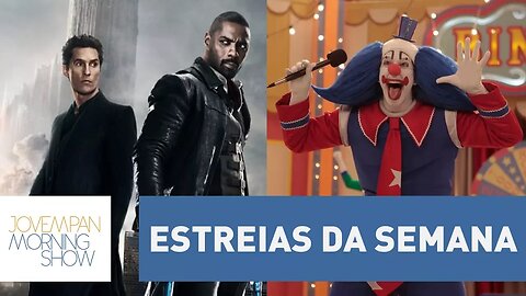 Estreias do cinema: Bingo, O Castelo de Vidro e A Torre Negra