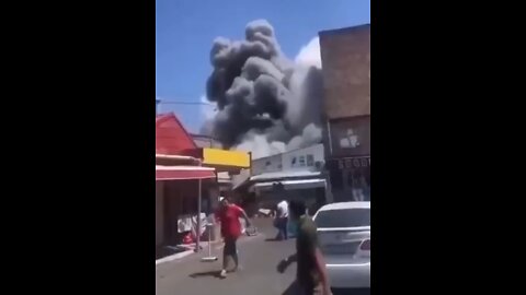 Explosion at a market place in Armenia