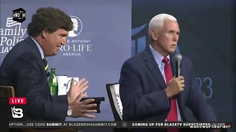 Mike pence ends his career in less than 60 seconds 🤣 #politics #mikepence #tuckercarlson