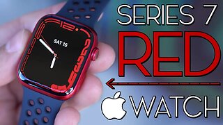 Red Apple Watch Series 7 Unboxing & First Impressions!