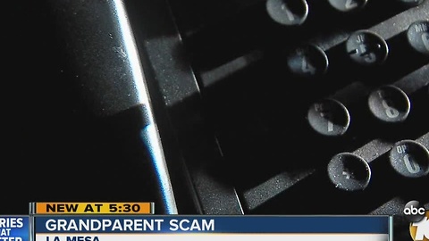 La Mesa man suspected in grandparent scam