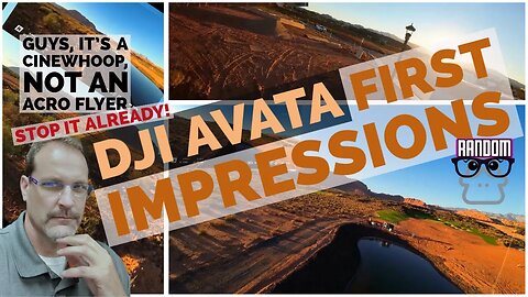 DJI AVATA | My First Impressions | Guess What? | I like it | Stop the Hate