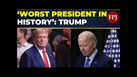 'Certainly Not Fit': Donald Trump's 1st Reaction After Joe Biden Withdraws From Presidential Race