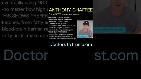 Anthony Chaffee: Brains prefer ketones