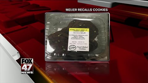 Meijer recalls Ultimate Chocolate Mint Chip Cookies due to 'undeclared allergen'