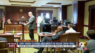 Jury hears closing arguments in Kelsie Crow trial