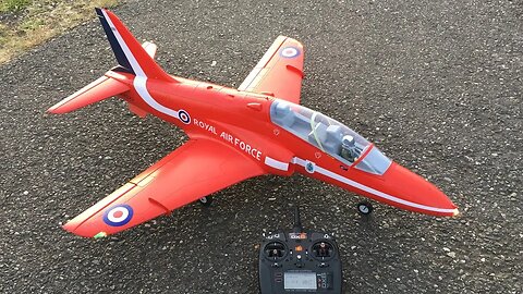 Freewing BAe Hawk T1 70mm EDF Jet Flight At Dusk