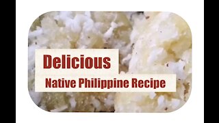 Native Philippine Recipe Puto Balanghoy Cassava Root