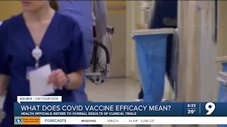 Doctor addresses concerns over lower vaccine efficacy