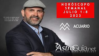 ♒ AQUARIO #PREDICCIONES DE #ASTROLOGIA #SEMANALES DESDE EL 1 AL 8 DE #JULIO, 2023