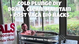 From DIY to Bio Hack: Unlock the Secrets to Making Your Cold Plunge Last!