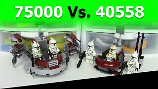 Clash of the Clone Command Stations: Lego Star Wars 75000 vs 40558