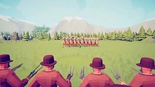 50 Gunslingers Versus 50 Lassos || Totally Accurate Battle Simulator