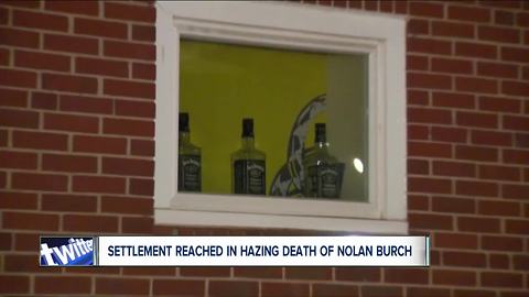 Settlement reached in hazing death of Nolan Burch