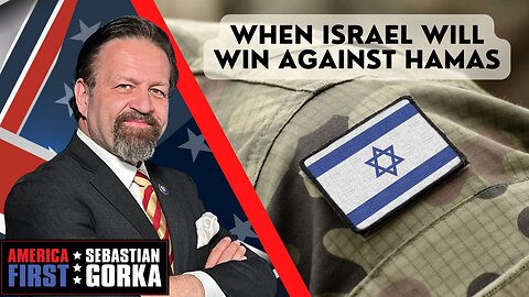 When Israel will win against Hamas. Jon Conricus with Sebastian Gorka on AMERICA First