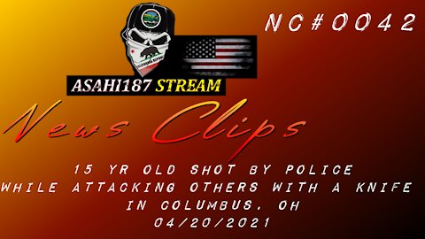 🟠🔴🟡😪👎🙏🏻NC#0042 | 15yrold Shot by Police while attacking others with Knife in OHIO