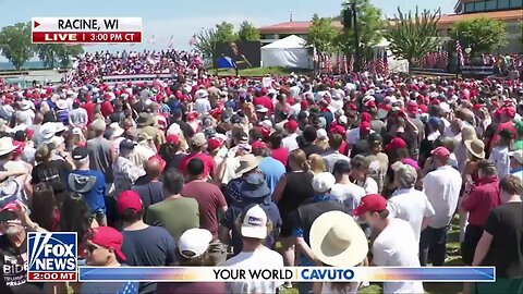 Trump Rallies Supporters In Battleground Wisconsin