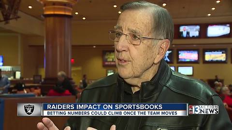 Raider's move to Las Vegas has already impacted the sports books