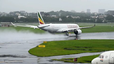 Ethiopian airlines Airbus A350 beautiful landing!!!