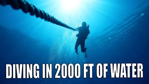 Diving in 2000 Feet of Water - Exploring a Fish Attraction Device