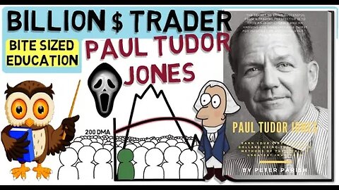 PAUL TUDOR JONES - Billion Dollar Stock Trader (200 day moving average)