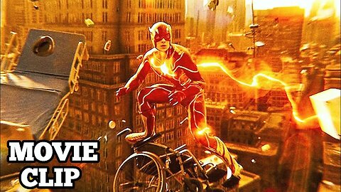Flash Rescue Falling Babys [4K HD] - Epic Scene - New DC Movie