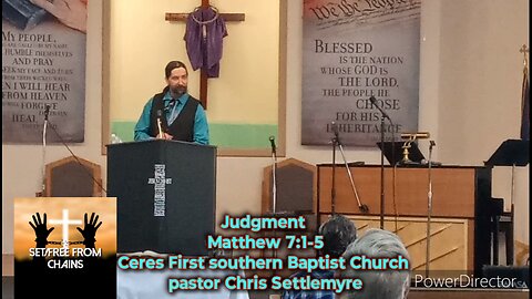 Judgment Matthew 7:1-5 Ceres First southern Baptist Church pastor Chris Settlemyre