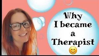 Why I believe Therapy helps & where it all started 😊