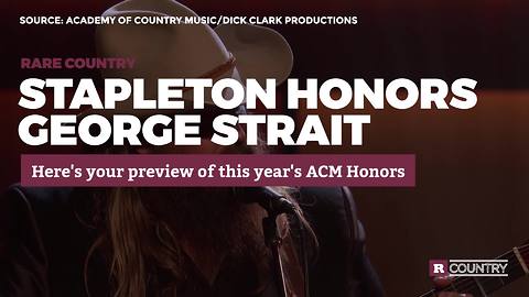 Chris Stapleton honors George Strait | Rare Country