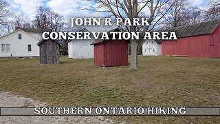 JOHN R PARK Homestead Conservation Area