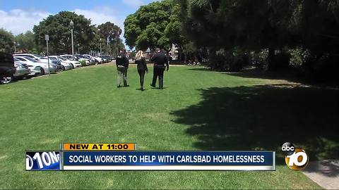 Social workers to aid the homeless in Carlsbad