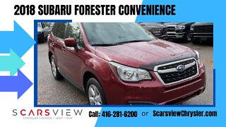 2018 SUBARU FORESTER CONVENIENCE AWD