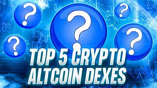 TOP 5 LOWCAP CRYPTO ALTCOIN DEXES