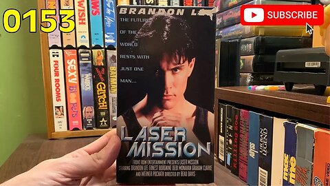 [0153] LASER MISSION (1989) VHS INSPECT [#lasermission #lasermissionVHS]