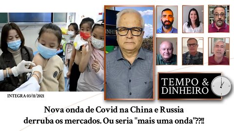 Nova onda de Covid na China e Russia derruba os mercados. Ou seria "mais uma onda"??!!