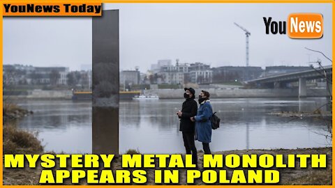 Mystery metal monolith pops up, this time in Poland