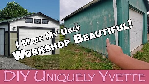 My Workshop Went From Ugly to Amazing! | Garage Makeover | Woodworking