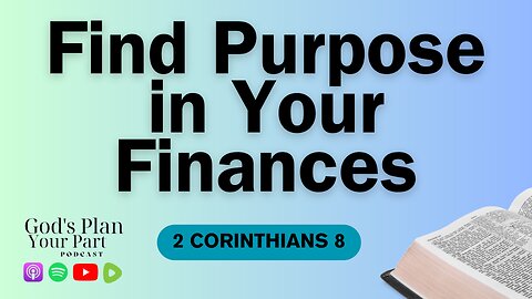 2 Corinthians 8 | What Does the Bible Say About Supporting Fellow Believers Financially?