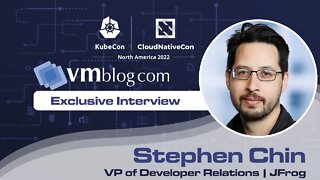 VMblog's #KubeCon 2022 Video Interview with JFrog (hybrid, universal, multi-cloud DevOps platform)