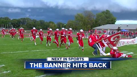 Banner hits back at high school football players at Grosse Ile