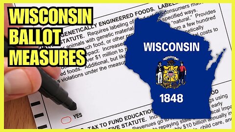 Wisconsin BALLOT Measure RESULTS 2022 (clip)