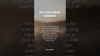 doa keluarga sakinah #shorts #religion #qoutes