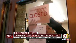 Sergeant sues Cincinnati police