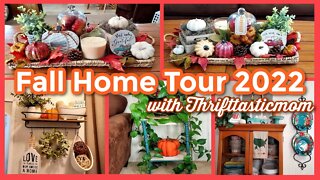 Fall Home Tour 2022 I Mobile Home Fall Decor I Fall Autumn Decor Ideas