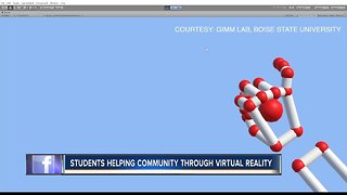 Students helping deaf children and those recovering from eating disorders through virtual reality