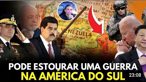 VAI EXPL0DIR UMA GUERRA entre Venezuela e Guiana com Brasil e Potências Mundiais envolvidas? Entenda