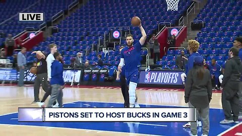 Blake Griffin game-time decision for Pistons in Game 3